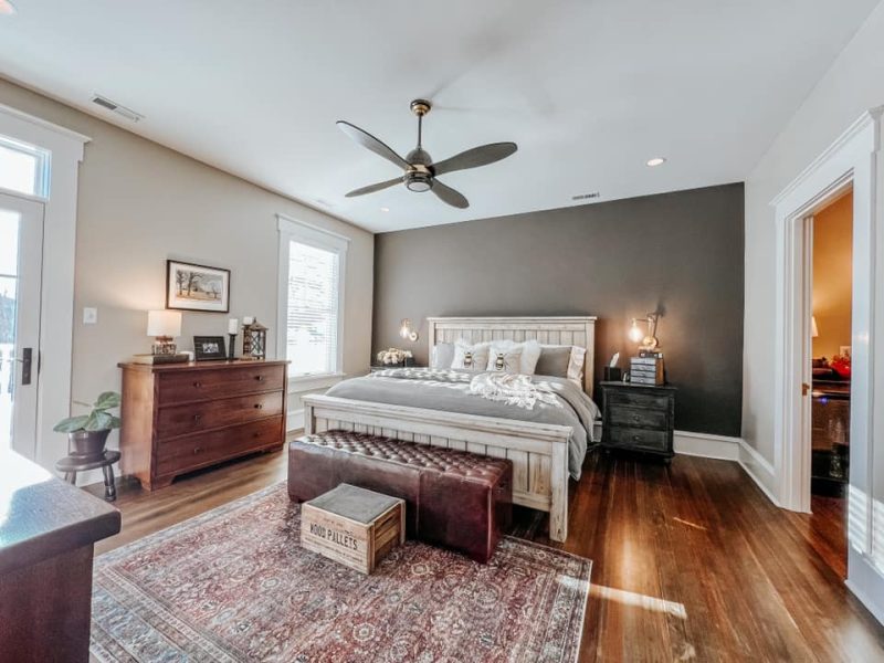 Master Bedroom Renovation at Maple Hill Farm in Historic Farmhouse