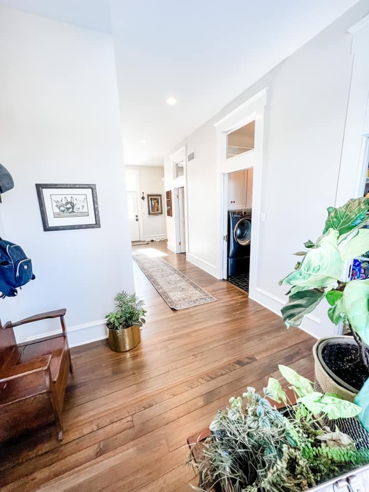 Hallway Renovation at Maple Hill Farm in Historic Farmhouse