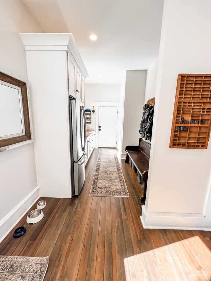 Hallway Renovation at Maple Hill Farm in Historic Farmhouse