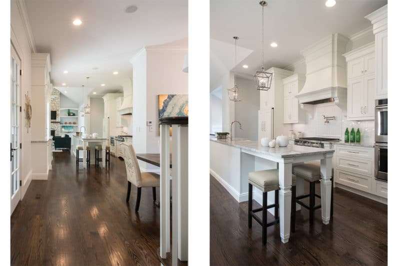 Historic Family Home Renovation - Kitchen renovation before-after photo