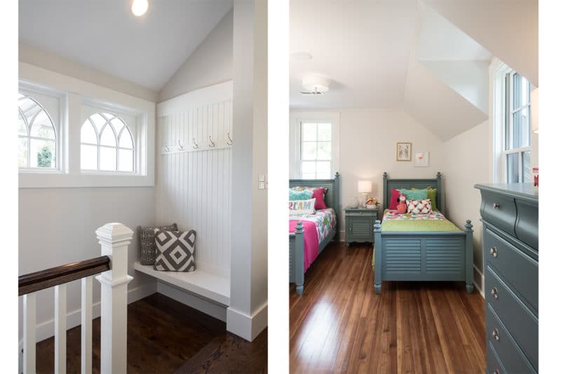 Historic Family Home Renovation - before-after room renovation photo
