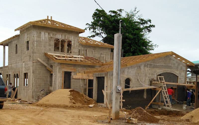 Construction of Custom Beach House