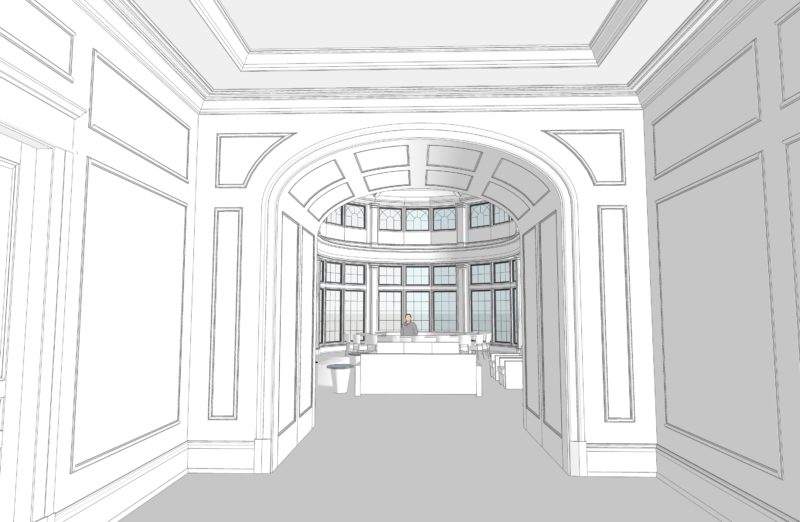 3d design for Southern Colonial Interior Architecture