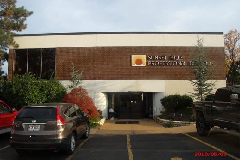 Sunset Hills Dental Office Renovation - front side