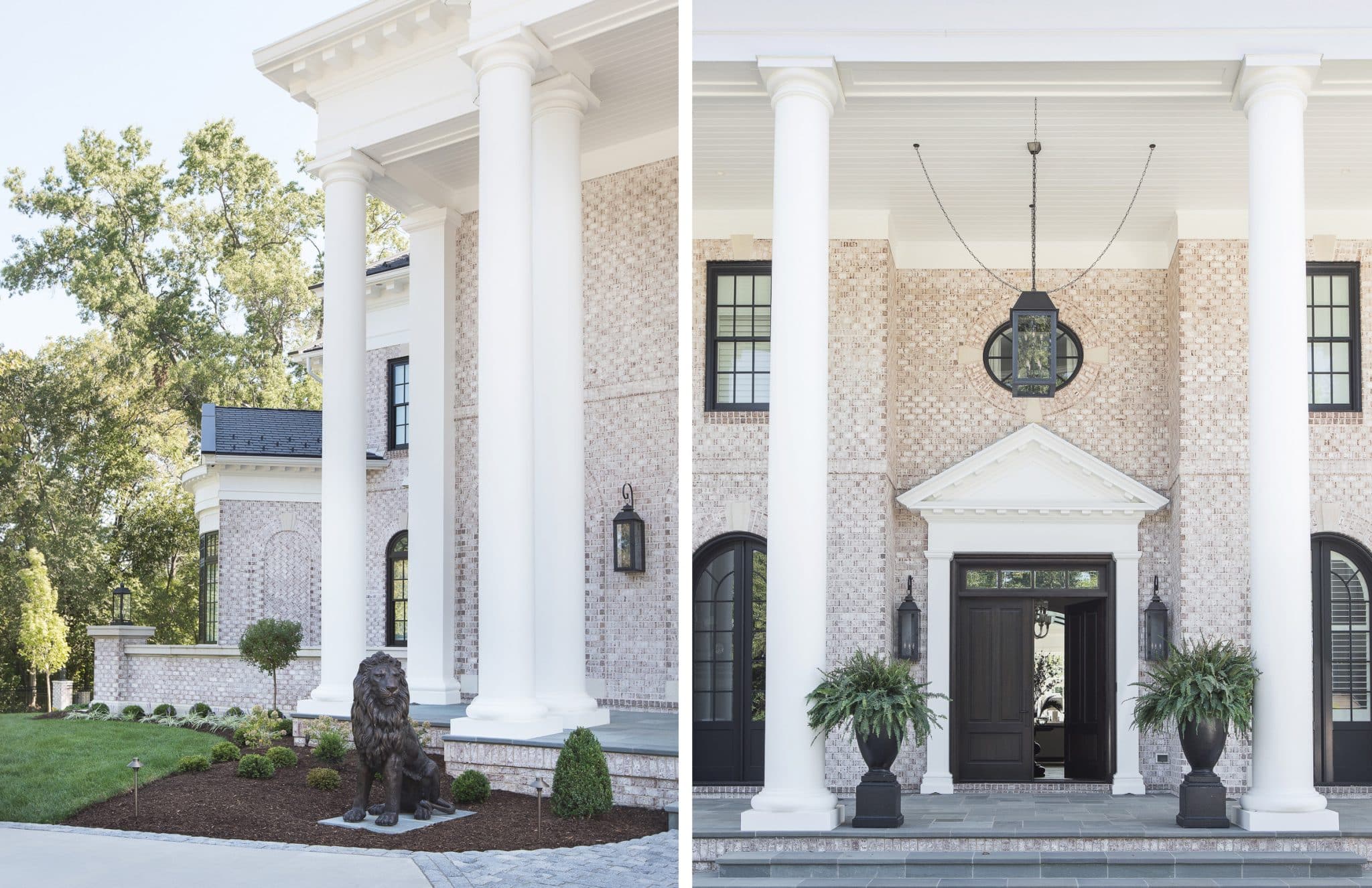 Home Design Finalist: Luxury Colonial Brick Custom Home