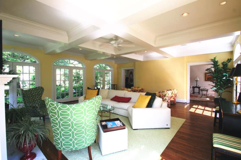 Fron view of the Living room
