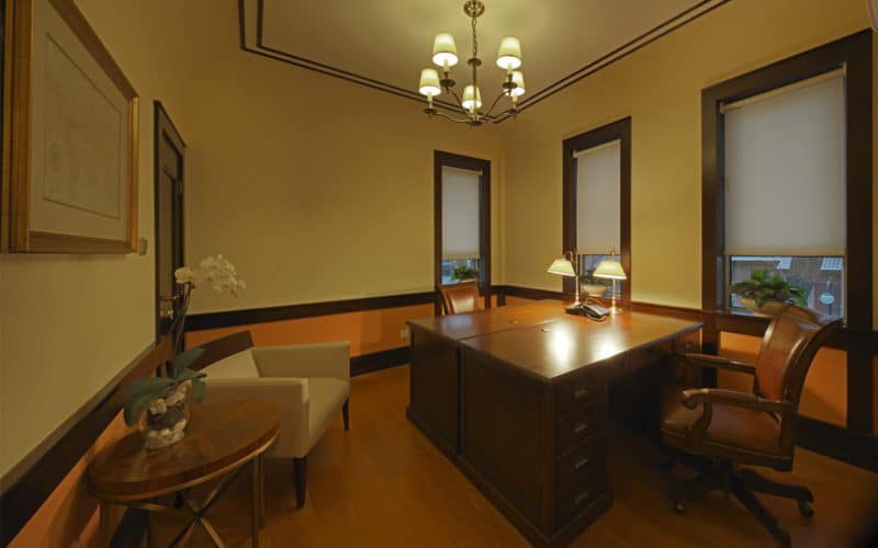 Full view of Office desk