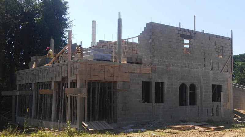 Construction started for Custom Beach House