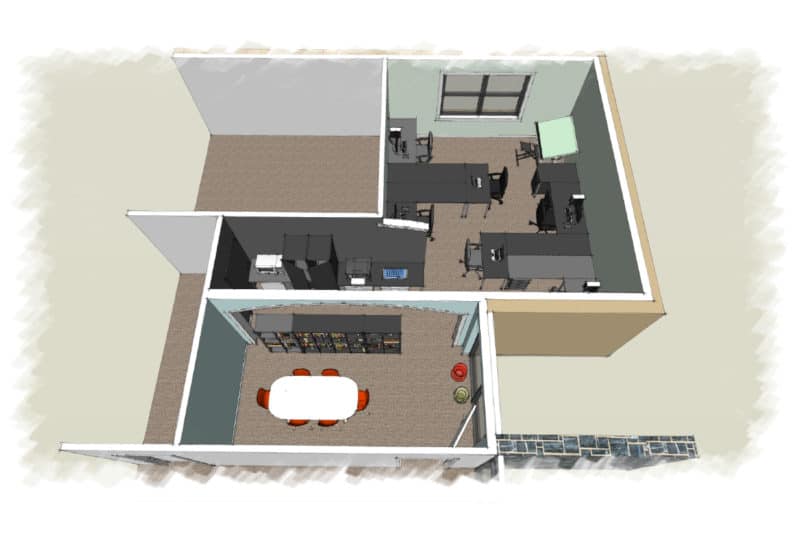 small commercial spaces Office Renovations