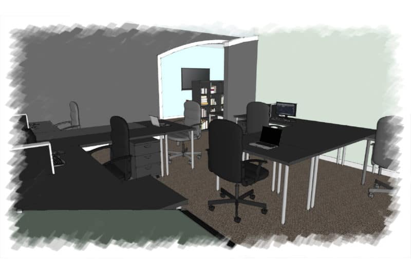 small commercial spaces Office Renovations