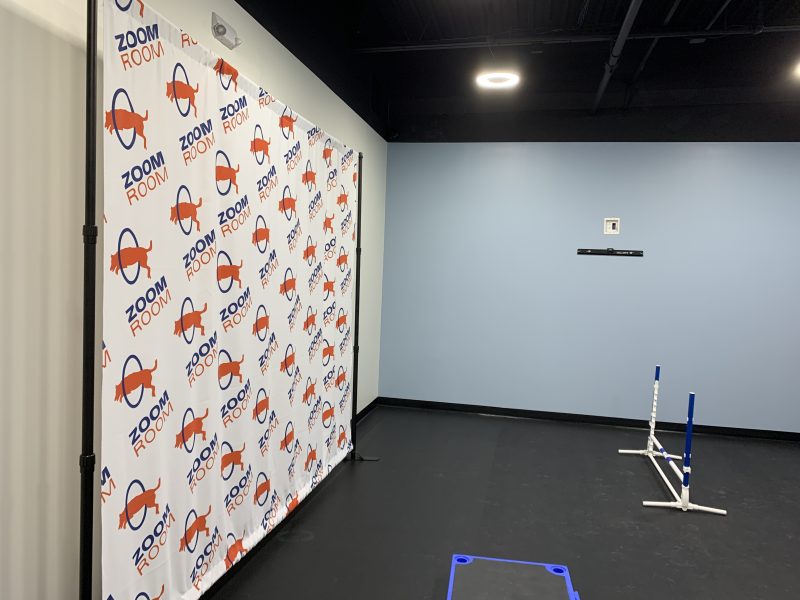 Inside space of the retail store