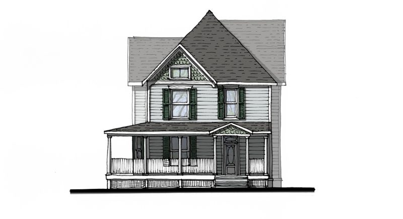 Home design sketch for Kirkwood Exterior Remodeling & Additions