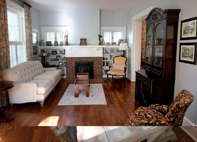 Living room addition and renovation services to Kirkwood home