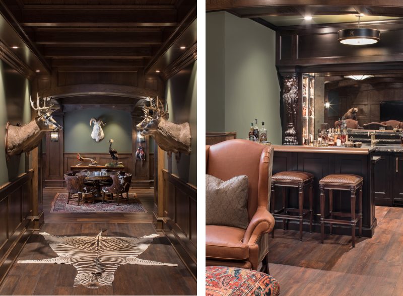 Custom Living room and bar design