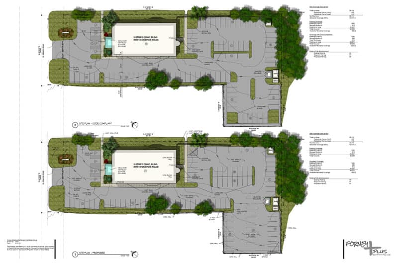 Ground floor plan design for Sunset Hills Dental Office Renovation